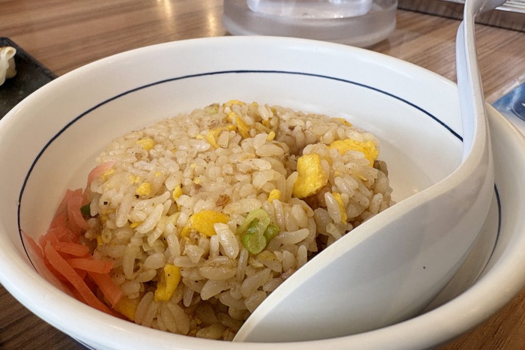 8番らーめん ミニ炒飯